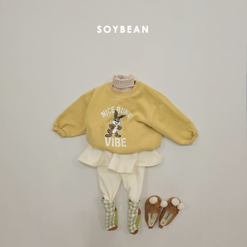 Soybean - Korean Children Fashion - #minifashionista - Nice Bunny Fleece Sweatshirt - 6