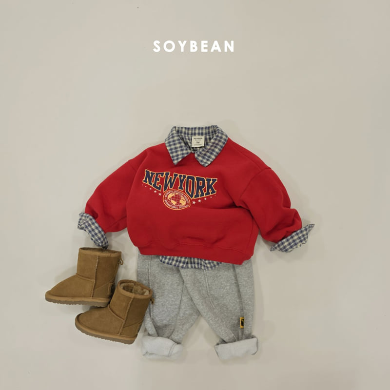 Soybean - Korean Children Fashion - #minifashionista - New York Fleece Sweatshirt - 3