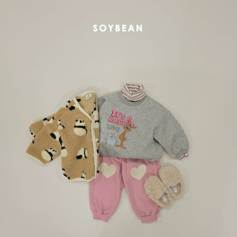 Soybean - Korean Children Fashion - #minifashionista - Panda Fleece Jacket - 5