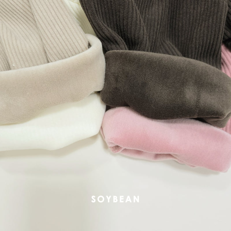 Soybean - Korean Children Fashion - #minifashionista - Corduroy Panel Pants - 12