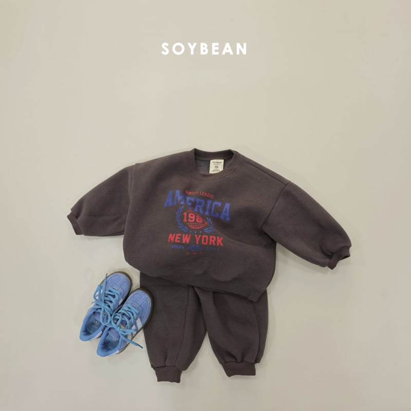 Soybean - Korean Children Fashion - #magicofchildhood - America Fleece Set - 4