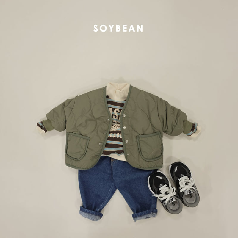 Soybean - Korean Children Fashion - #minifashionista - Fluffy Balloon Jacket - 3