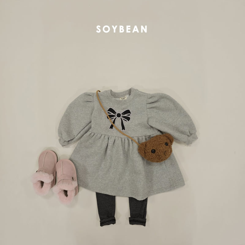 Soybean - Korean Children Fashion - #minifashionista - Stretch Stripe Leggings - 12