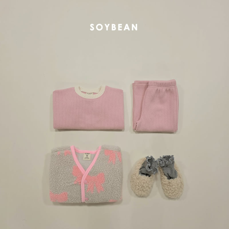 Soybean - Korean Children Fashion - #minifashionista - Daily Knit Set - 6