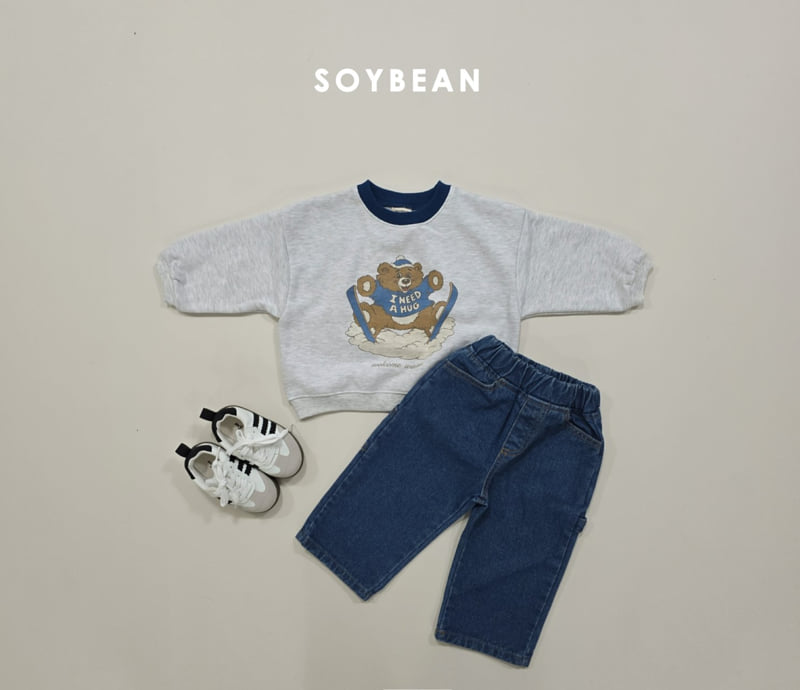 Soybean - Korean Children Fashion - #prettylittlegirls - Ski Bear Fleece Sweatshirt - 9