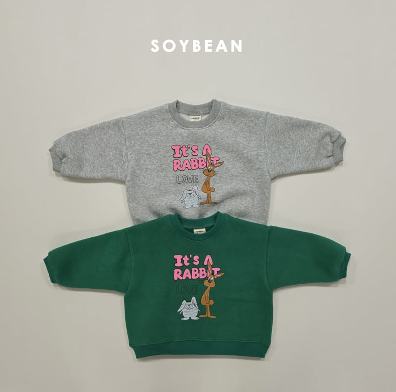 Soybean - Korean Children Fashion - #prettylittlegirls - Rabbit Fleece Sweatshirt - 9