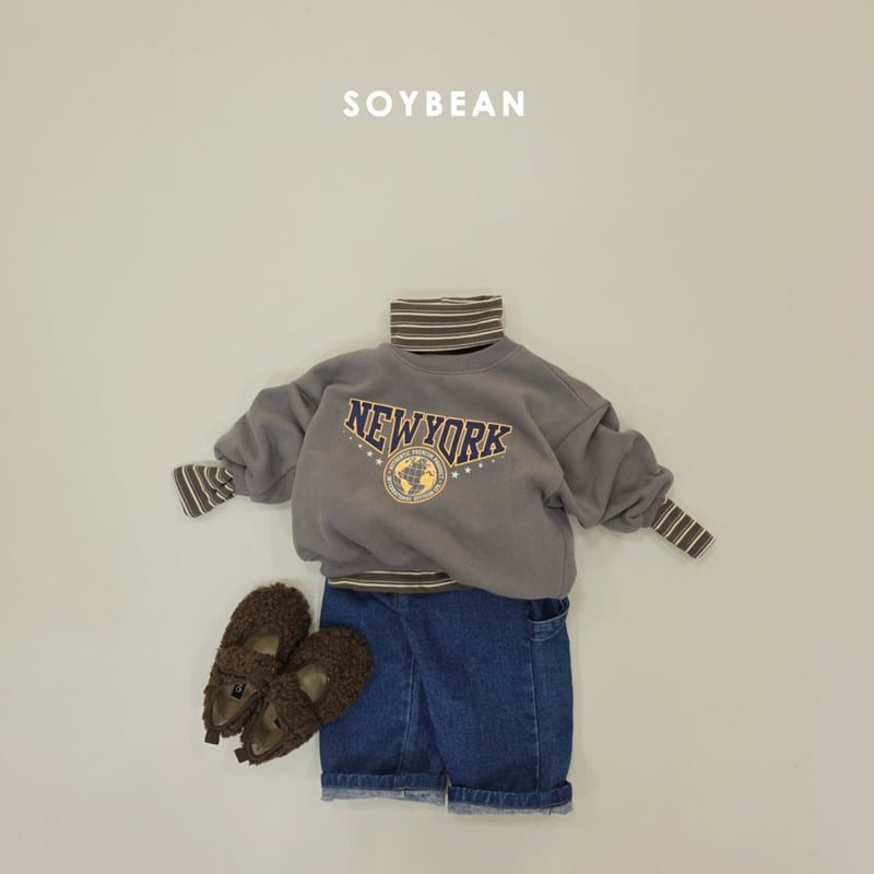 Soybean - Korean Children Fashion - #minifashionista - New York Fleece Sweatshirt - 4