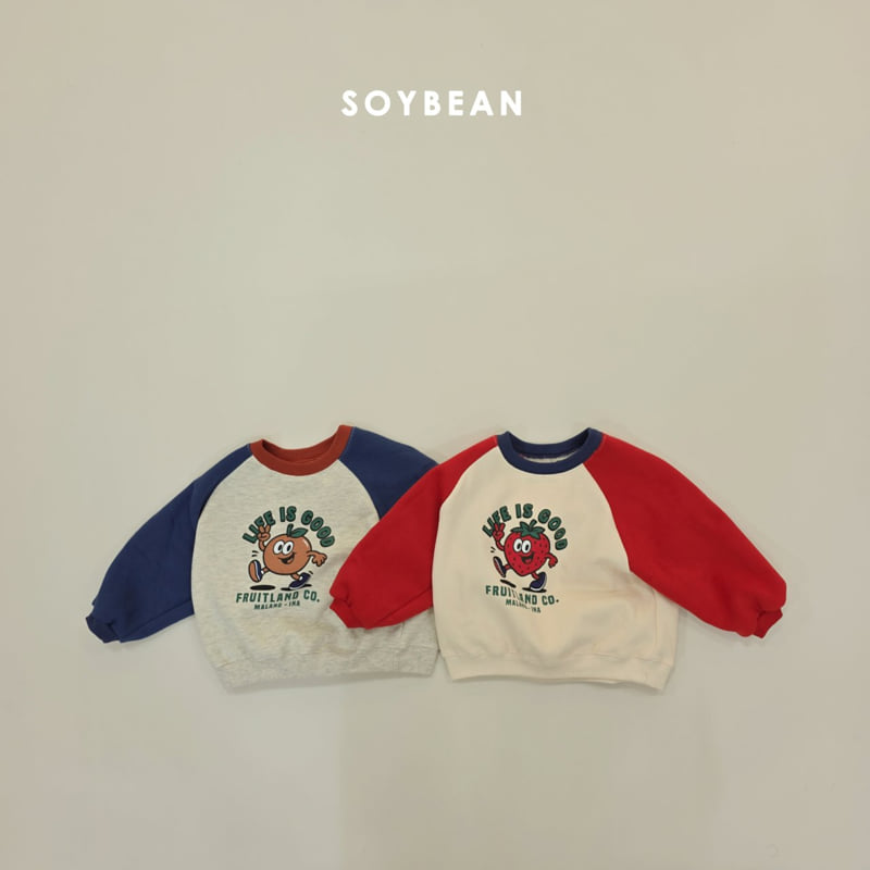 Soybean - Korean Children Fashion - #prettylittlegirls - Fruit Fleece Sweatshirt