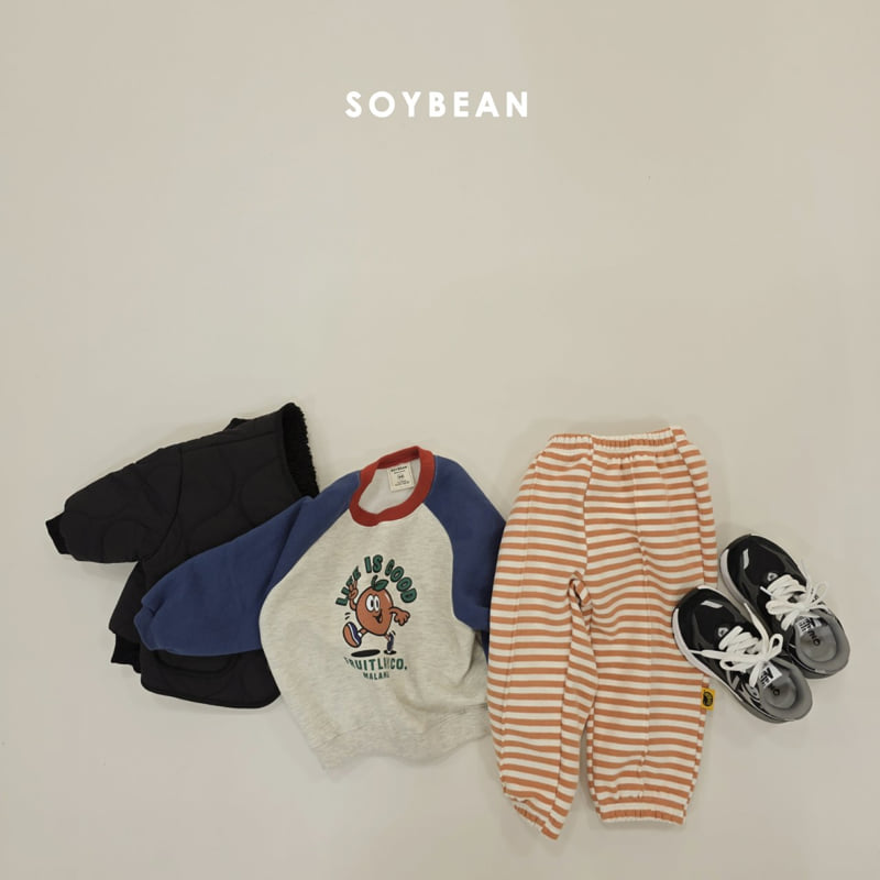 Soybean - Korean Children Fashion - #prettylittlegirls - Fleece Stroll Jogger Pants - 12