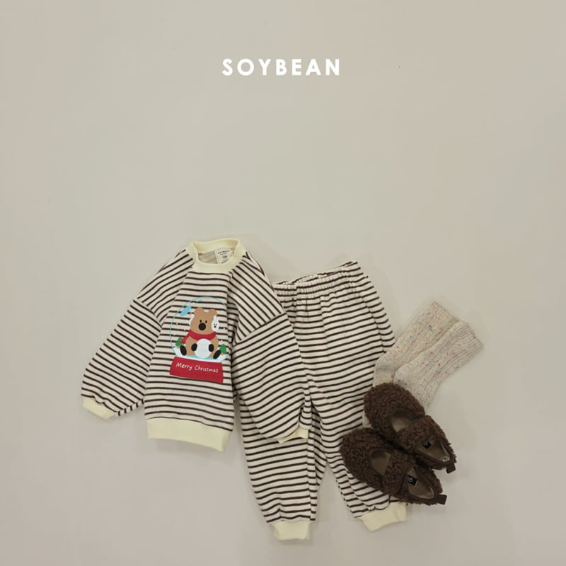 Soybean - Korean Children Fashion - #prettylittlegirls - Snowball Stripe Set - 11