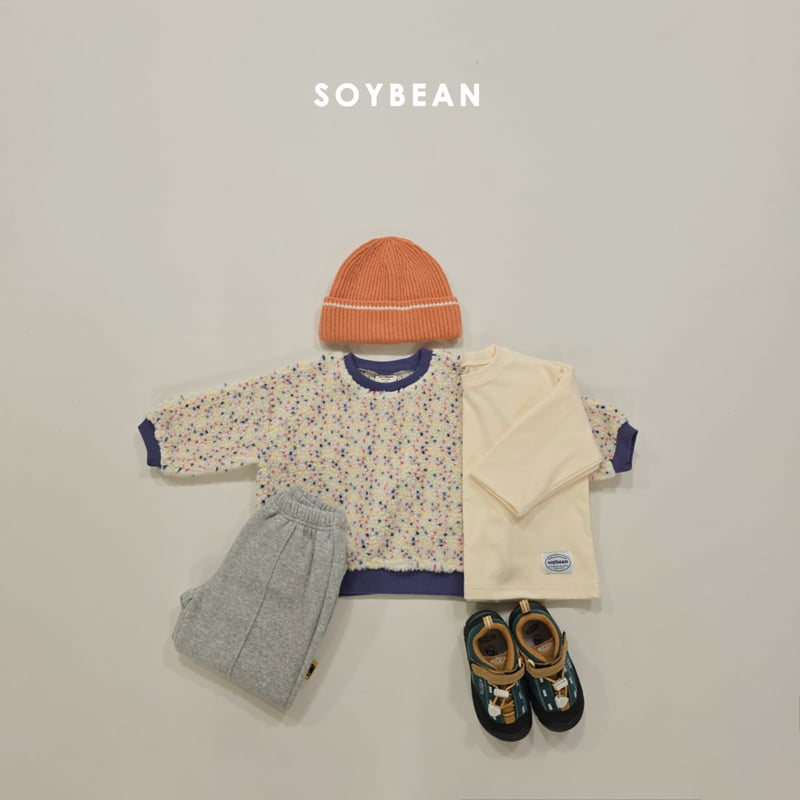 Soybean - Korean Children Fashion - #prettylittlegirls - Popping Fleece Sweatshirt - 8