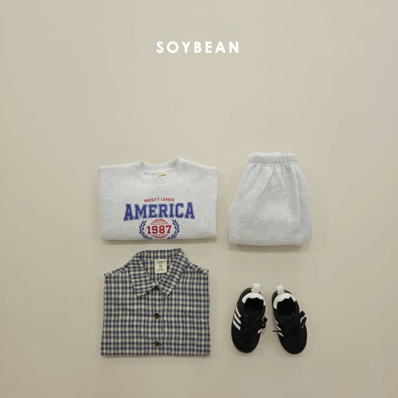 Soybean - Korean Children Fashion - #prettylittlegirls - America Fleece Set - 5