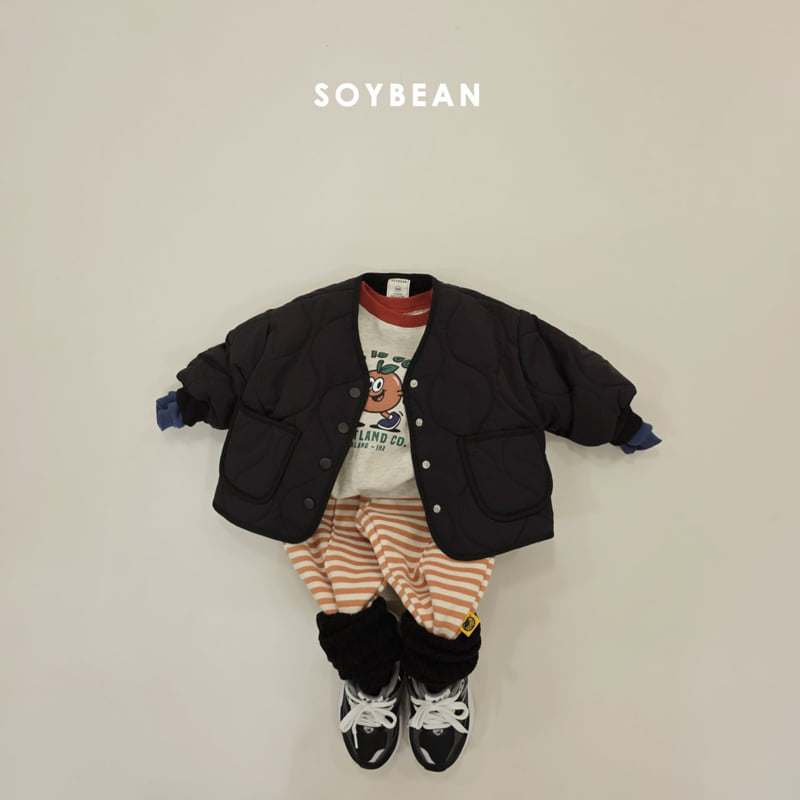 Soybean - Korean Children Fashion - #minifashionista - Fluffy Balloon Jacket - 4