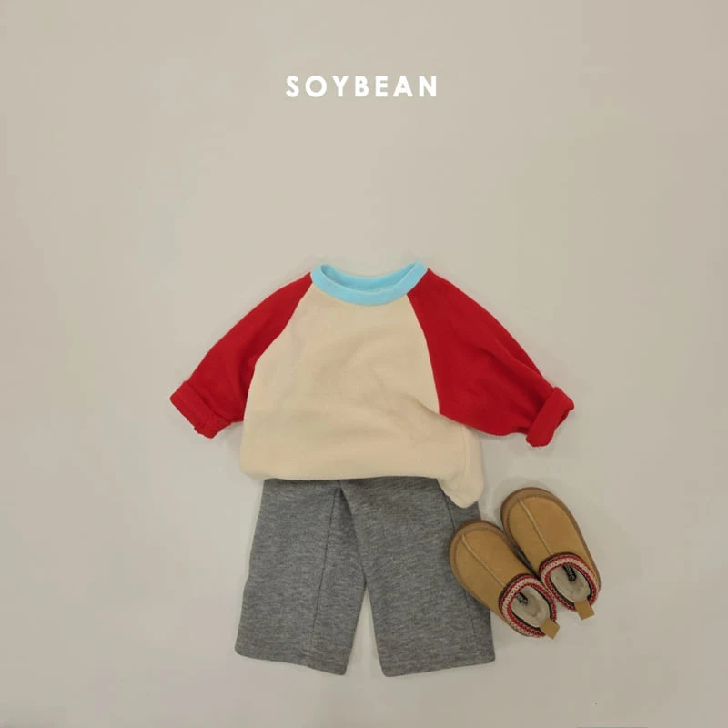 Soybean - Korean Children Fashion - #prettylittlegirls - Color Pang Fleece Tee - 5
