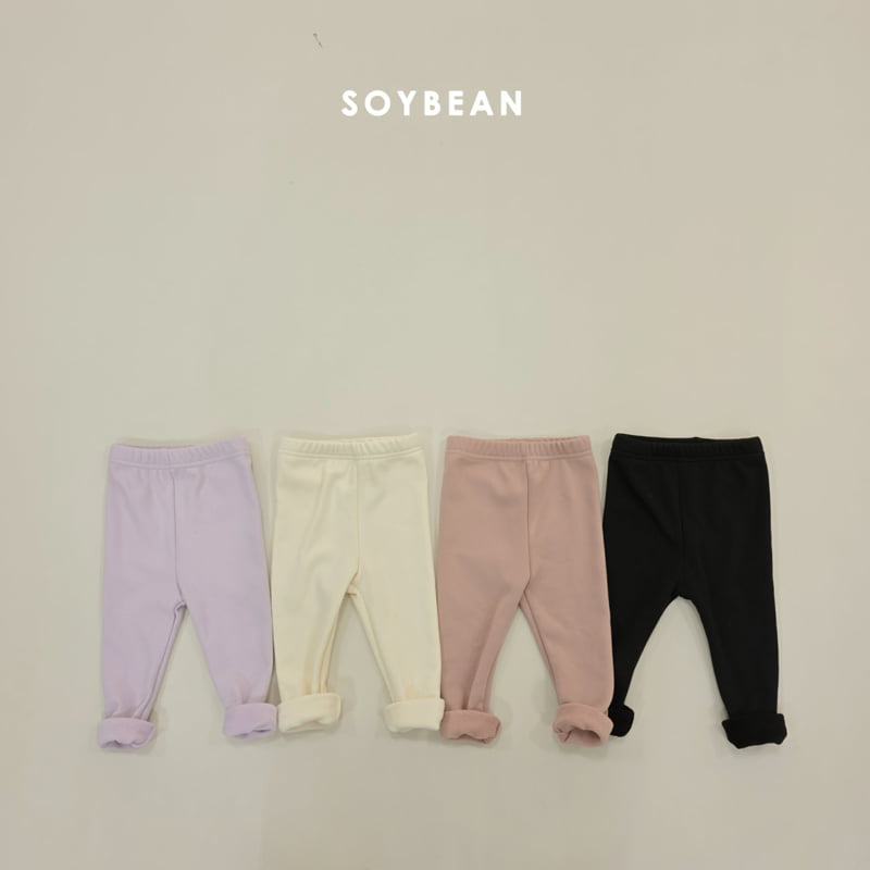 Soybean - Korean Children Fashion - #prettylittlegirls - Brushed Daily Leggings