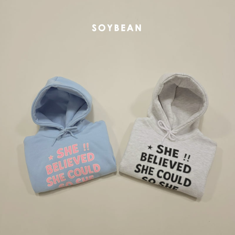 Soybean - Korean Children Fashion - #prettylittlegirls - Build Fleece Hoodie - 9