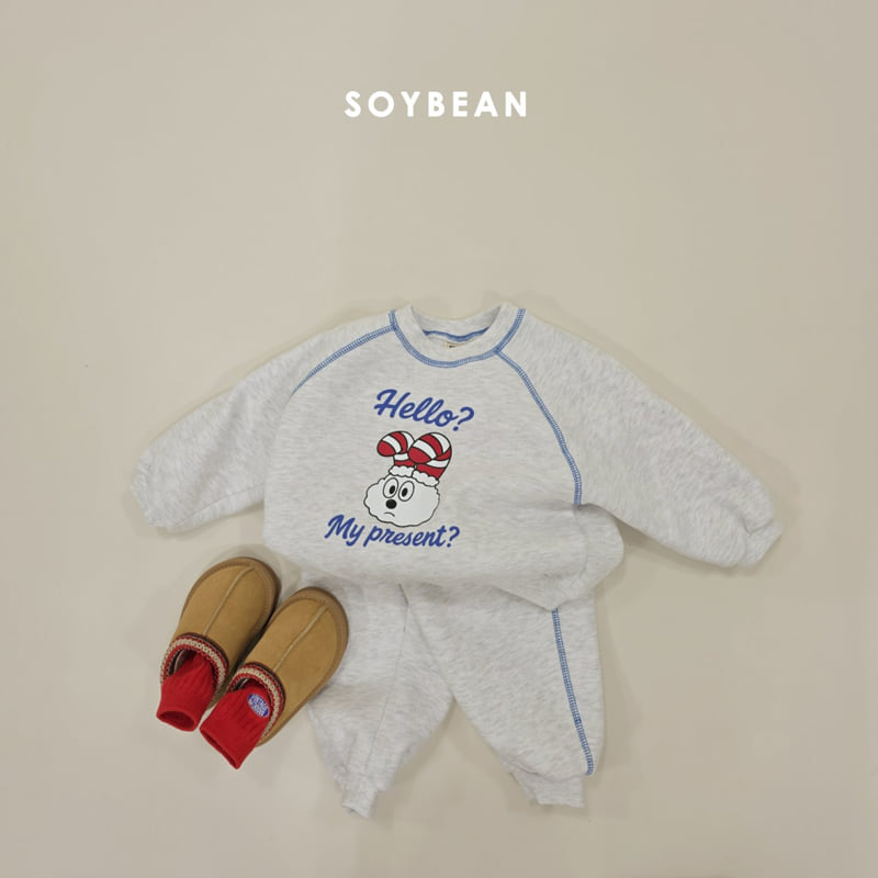 Soybean - Korean Children Fashion - #stylishchildhood - Cloud Bunny Fleece Set - 3
