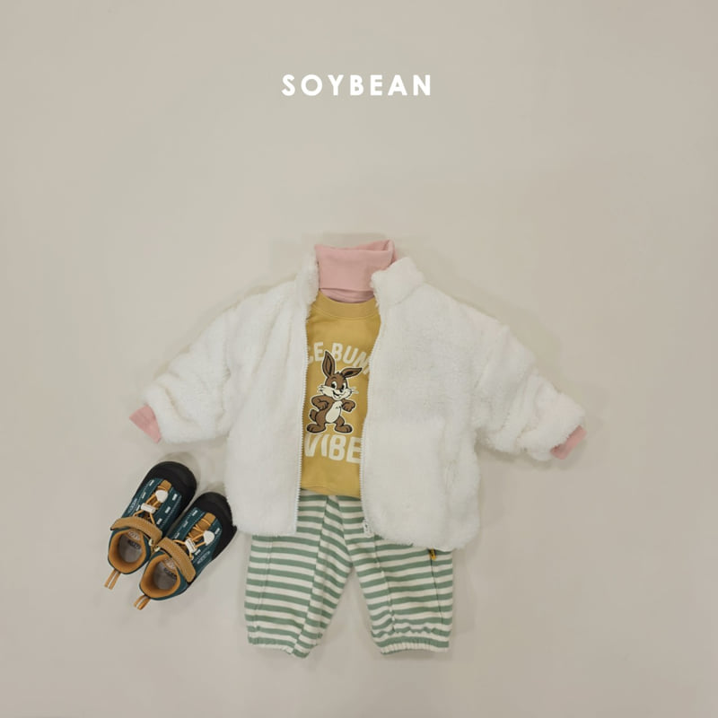 Soybean - Korean Children Fashion - #stylishchildhood - Cotton Candy Fleece Jacket - 7
