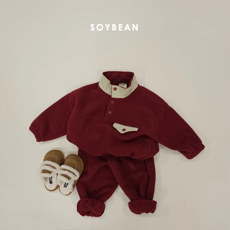 Soybean - Korean Children Fashion - #stylishchildhood - Mountain Neck Fleece Set - 5