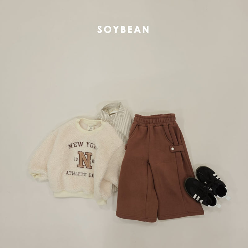Soybean - Korean Children Fashion - #todddlerfashion - N Bouclé Fleece Sweatshirt - 12