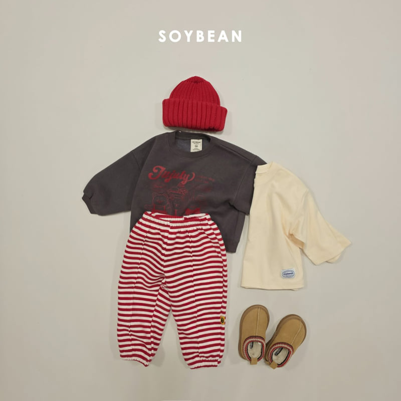 Soybean - Korean Children Fashion - #todddlerfashion - Webtoon Fleece Sweatshirt - 7