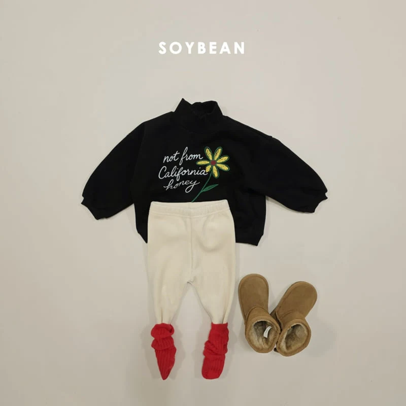 Soybean - Korean Children Fashion - #toddlerclothing - Mink Ribbed Leggings - 9