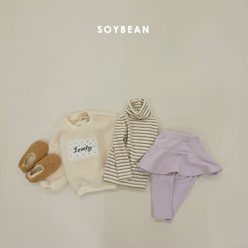 Soybean - Korean Children Fashion - #toddlerclothing - Soft Flared Skirt Leggings - 12
