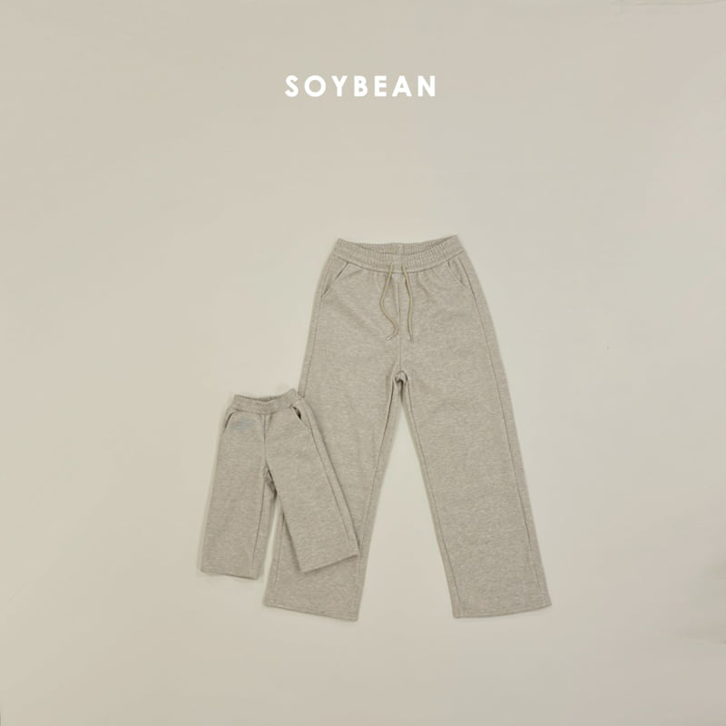 Soybean - Korean Women Fashion - #momslook - Cozy Fleece Wide Pants (MOM) - 6