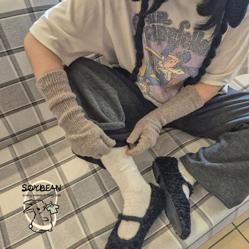 Soybean - Korean Women Fashion - #womensfashion - Cozy Fleece Wide Pants (MOM) - 5