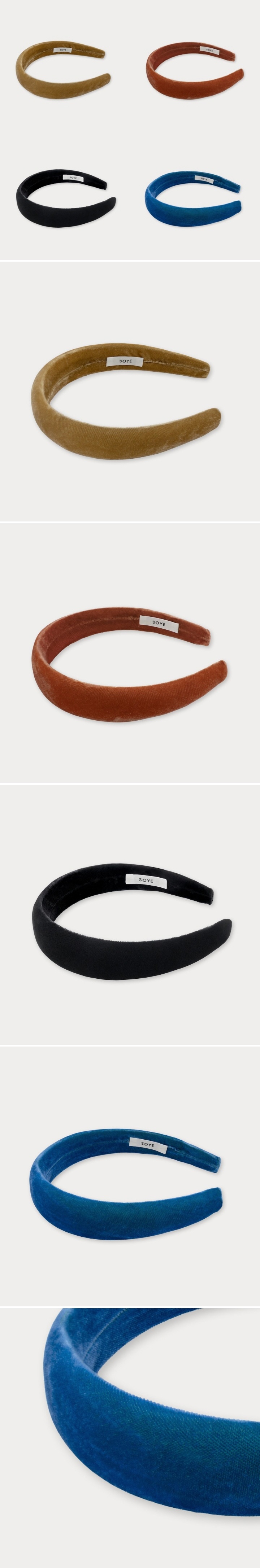 Soye - Korean Children Fashion - #childofig - Velour Headband - 2