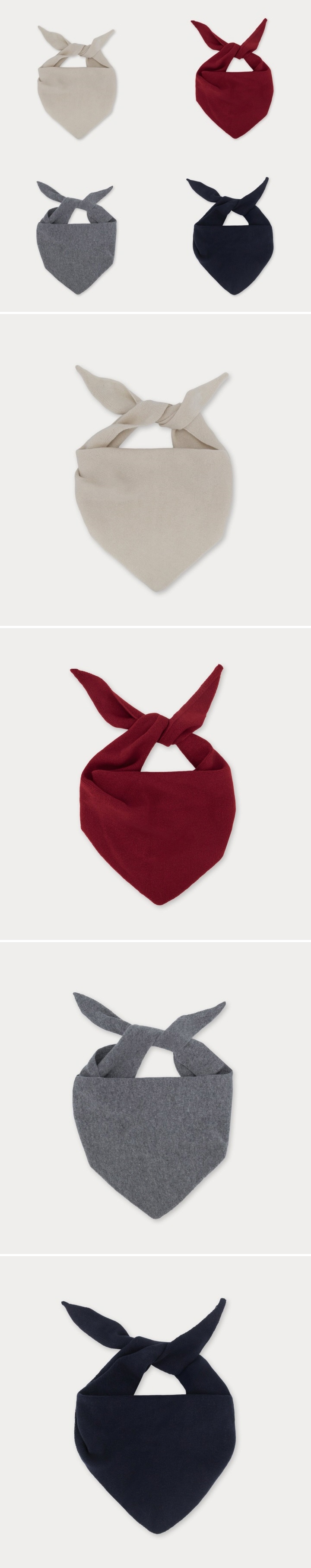 Soye - Korean Children Fashion - #minifashionista - Cashmere Triangle Shawl - 2