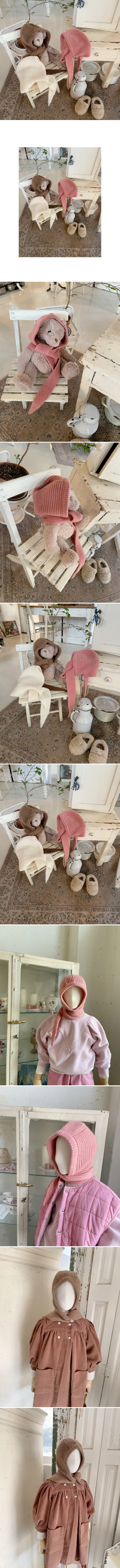 Studio M - Korean Children Fashion - #childrensboutique - Merry Wool Hat Muffler