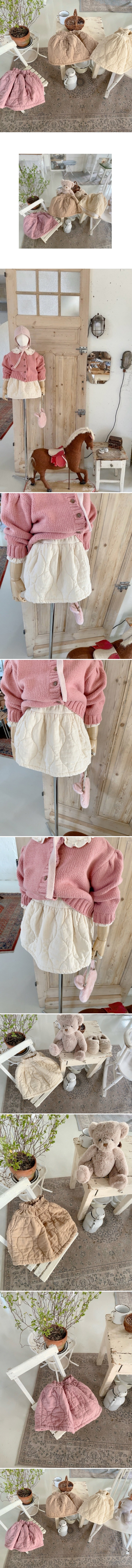 Studio M - Korean Children Fashion - #magicofchildhood - Noah Quilted Skirt - 2