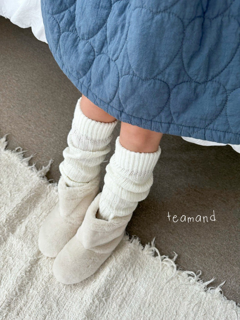 Teamand - Korean Children Fashion - #Kfashion4kids - Ribbed Leg Warmers - 2