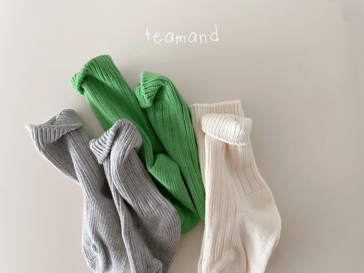 Teamand - Korean Children Fashion - #littlefashionista - Green Tea Cream Set - 5