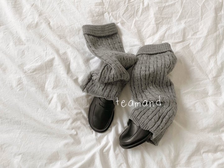 Teamand - Korean Children Fashion - #littlefashionista - Cable Leg Warmers - 8