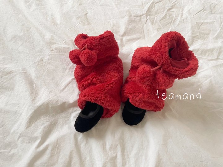 Teamand - Korean Children Fashion - #magicofchildhood - Pom Pom Leg Warmers - 5