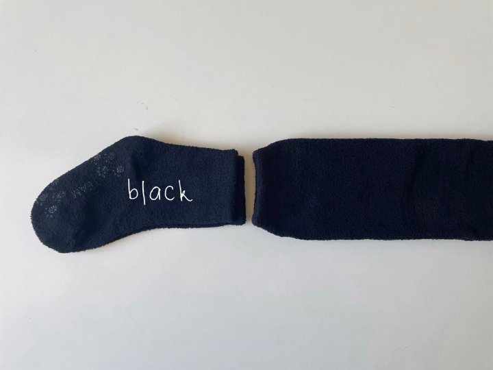 Teamand - Korean Children Fashion - #magicofchildhood - Fleece Leggings Socks Set - 2