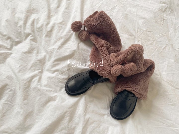 Teamand - Korean Children Fashion - #minifashionista - Pom Pom Leg Warmers - 6