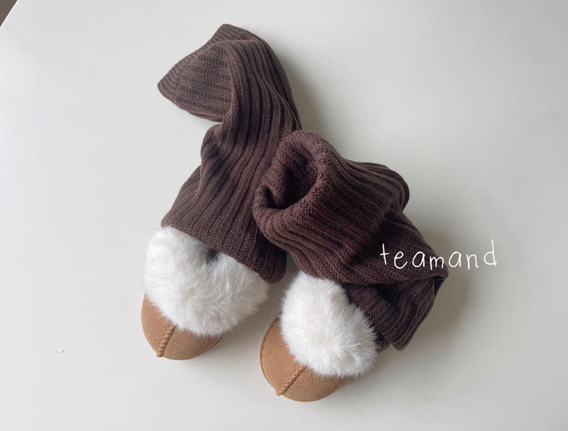 Teamand - Korean Children Fashion - #minifashionista - Ribbed Leg Warmers - 5