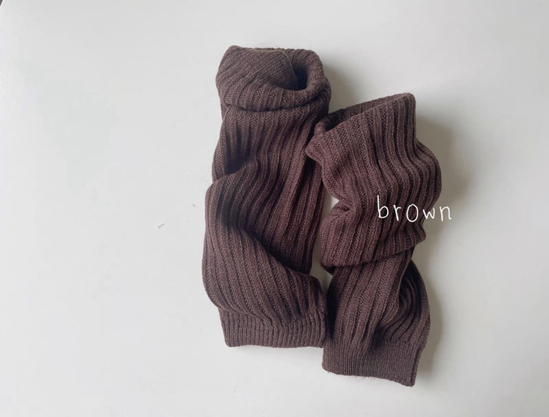 Teamand - Korean Children Fashion - #prettylittlegirls - Ribbed Leg Warmers - 6