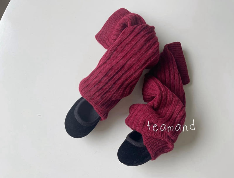 Teamand - Korean Children Fashion - #todddlerfashion - Ribbed Leg Warmers - 7