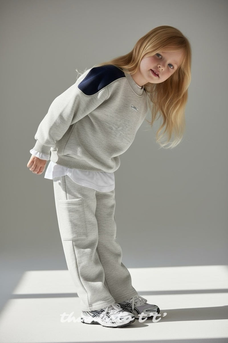 Thanksto TT - Korean Children Fashion - #stylishchildhood - LUCK Sweatshirt - 4