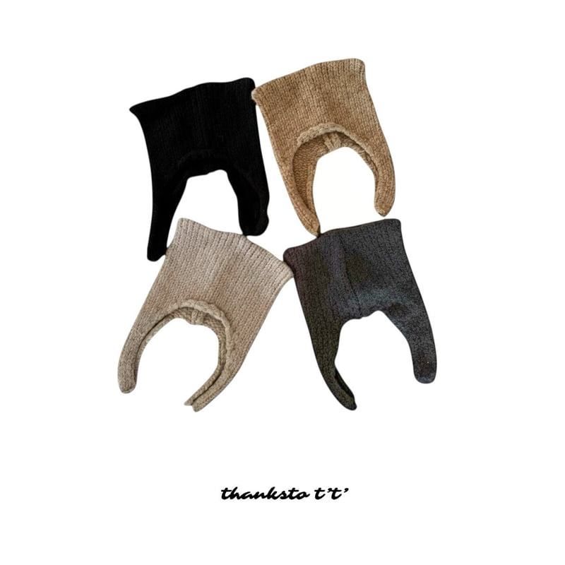 Thanksto TT - Korean Children Fashion - #designkidswear - Wool Horn Beanie