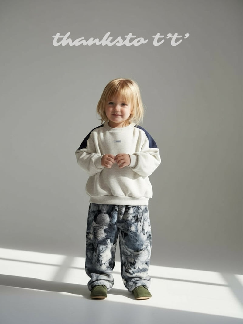 Thanksto TT - Korean Children Fashion - #discoveringself - LUCK Sweatshirt - 7