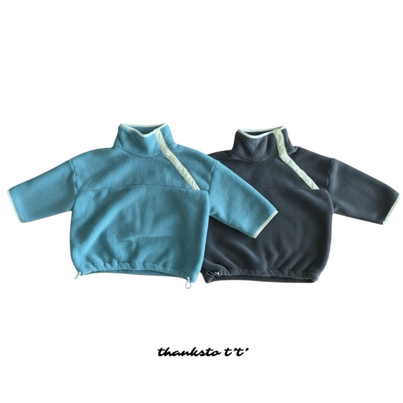 Thanksto TT - Korean Children Fashion - #fashionkids - Fry Zip-up