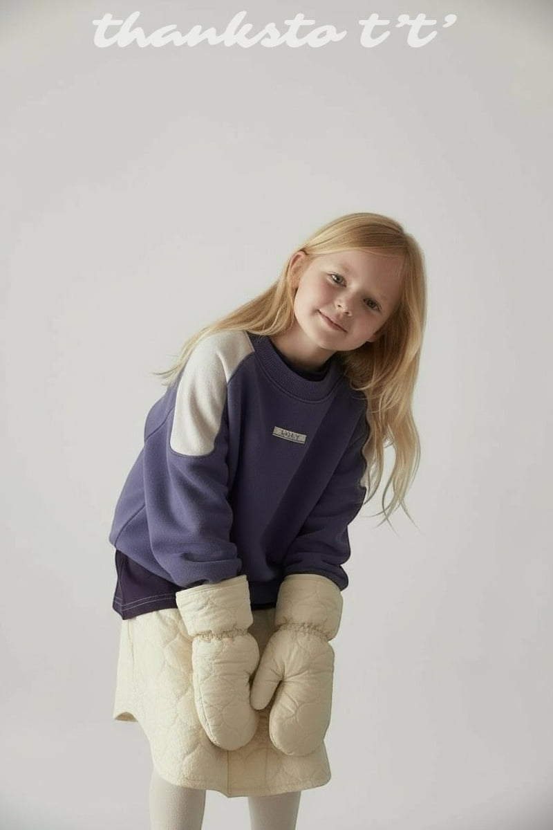 Thanksto TT - Korean Children Fashion - #fashionkids - LUCK Sweatshirt - 8