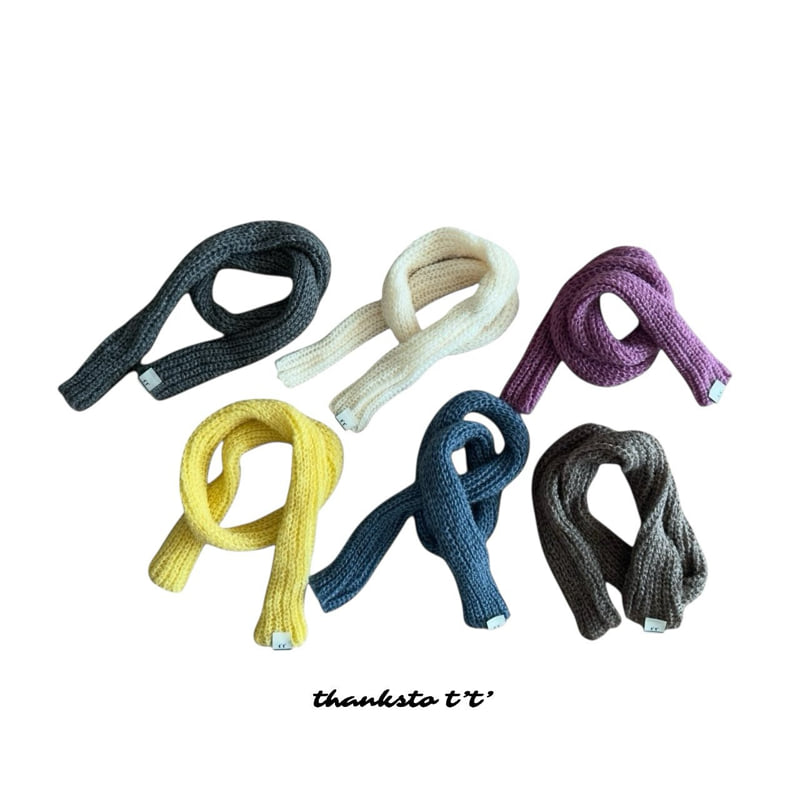 Thanksto TT - Korean Children Fashion - #kidsshorts - Wool Muffler