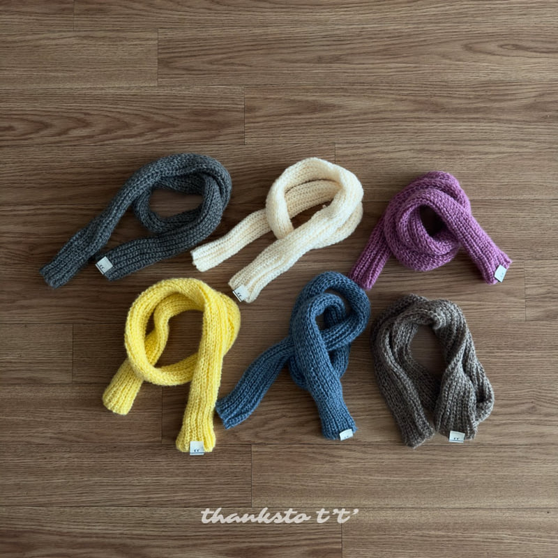Thanksto TT - Korean Children Fashion - #kidsstore - Wool Muffler - 2