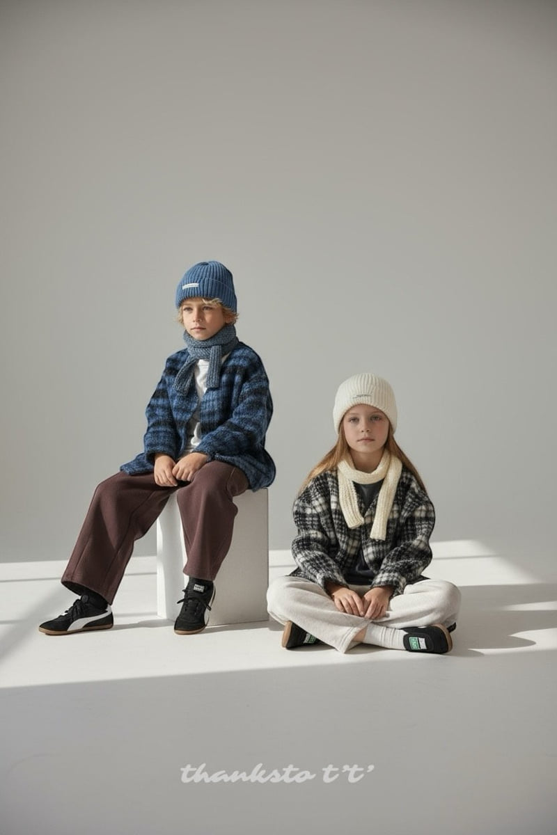 Thanksto TT - Korean Children Fashion - #kidzfashiontrend - Brush Cardigan - 5